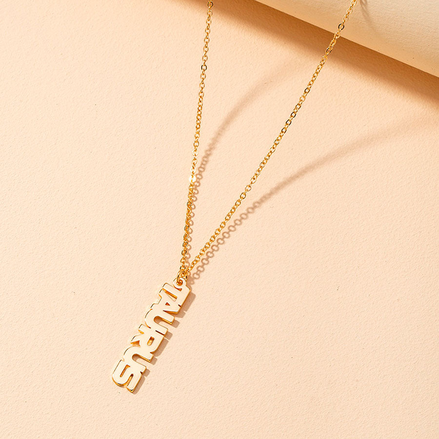 Collar Letras del Zodiaco