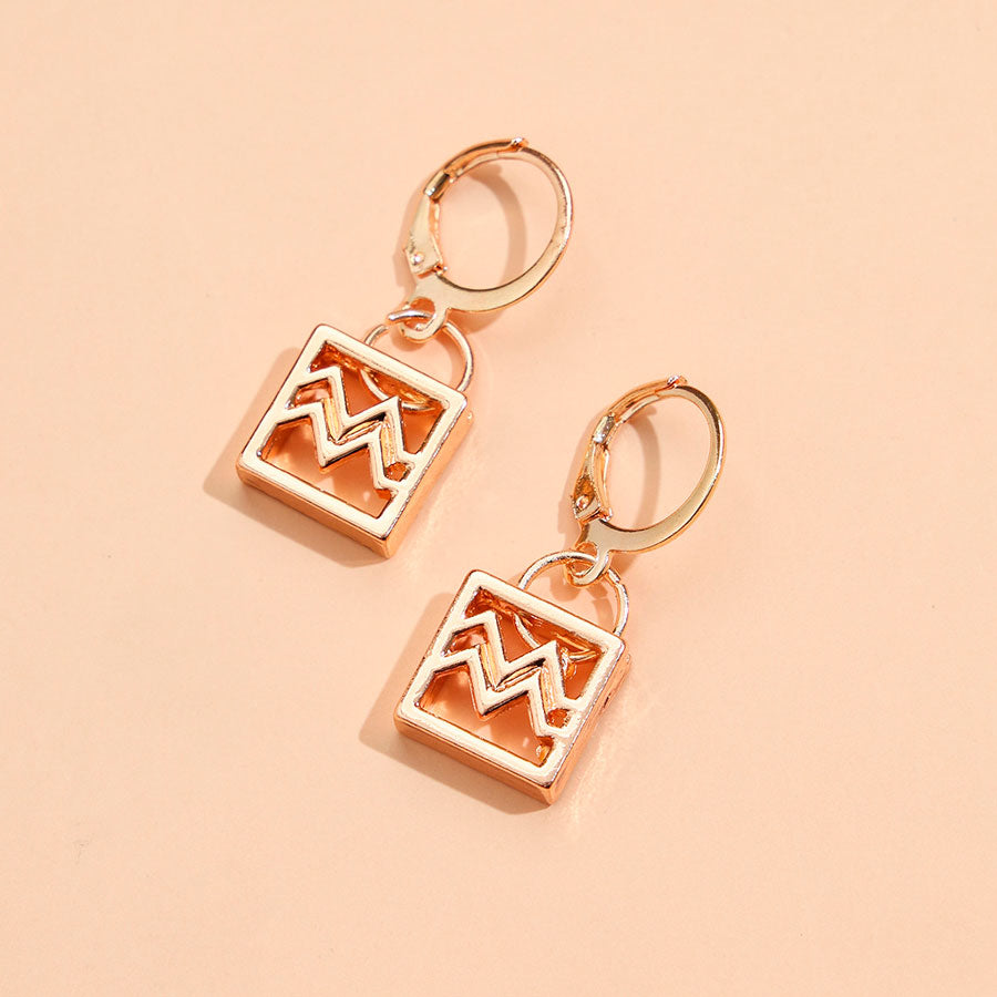 Pendientes Dorados del Horóscopo