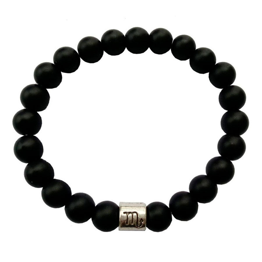 Pulsera Lava Negra Signos del Zodíaco