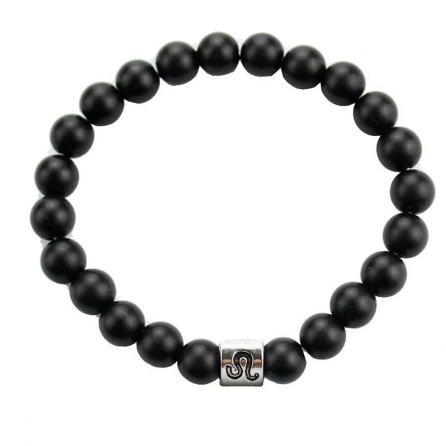 Pulsera Lava Negra Signos del Zodíaco