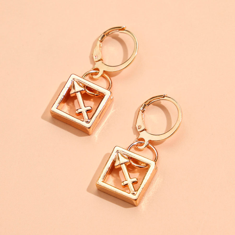 Pendientes Dorados del Horóscopo