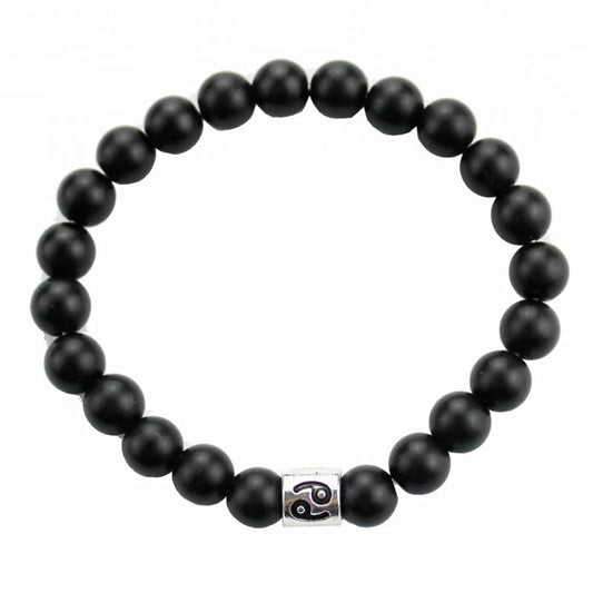 Pulsera Lava Negra Signos del Zodíaco