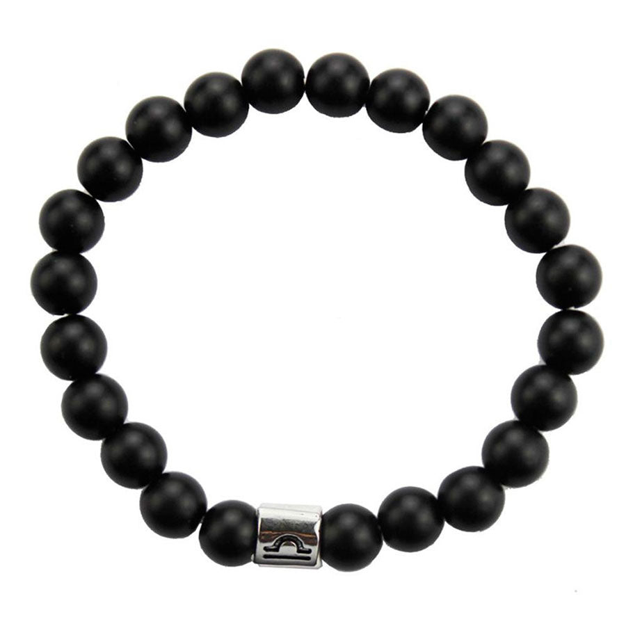 Pulsera Lava Negra Signos del Zodíaco